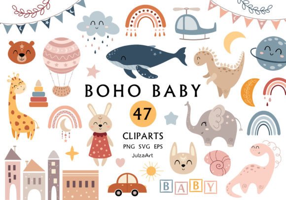 Download Boho Baby Svg, Bohemian Clipart - Bohemian clipart Collection