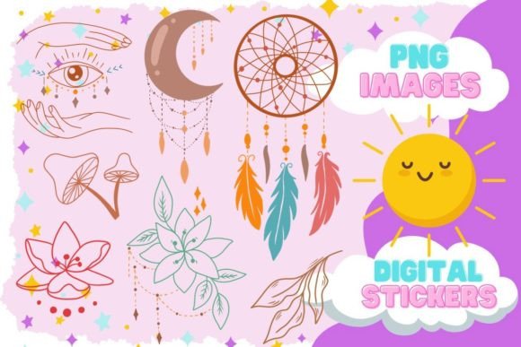 Download Boho Clipart Bundle,Boho Elements,Boho - Boho Collection