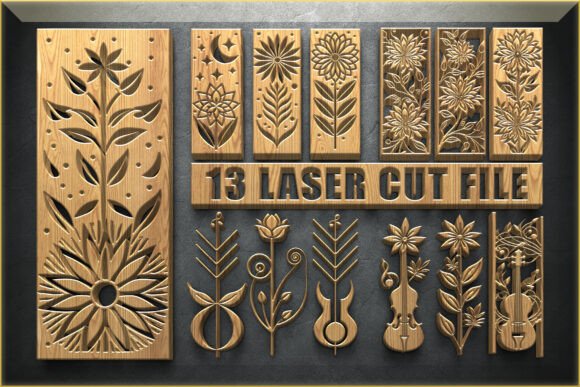 Download Floral &amp; Violin Panels - Floral Collection